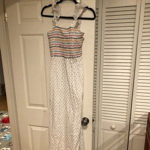 NEW THML Ruffle Sleeve Maxi Dress Size XS